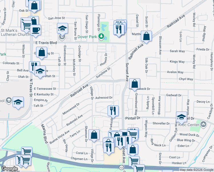 map of restaurants, bars, coffee shops, grocery stores, and more near 913 Edgewood Circle in Suisun City