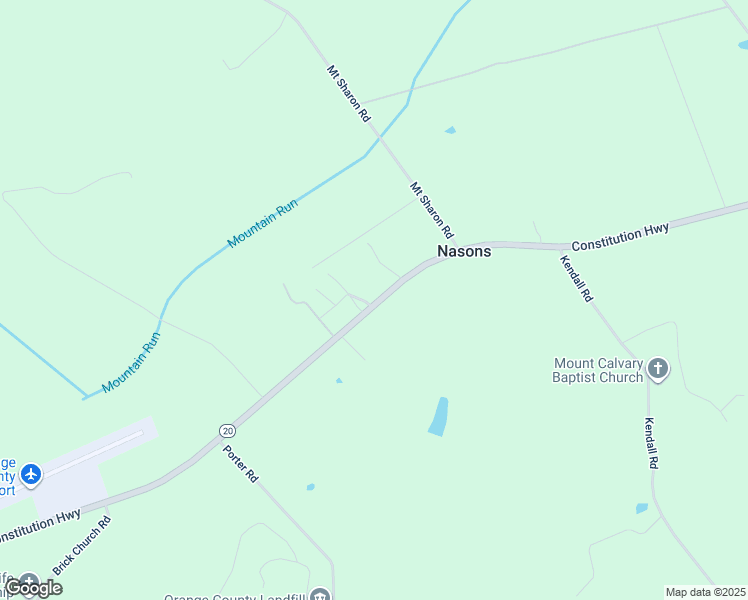 map of restaurants, bars, coffee shops, grocery stores, and more near 19564 Constitution Highway in Orange