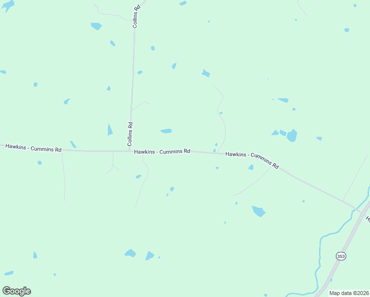 map of restaurants, bars, coffee shops, grocery stores, and more near 942 Hawkins - Cummins Road in Paris