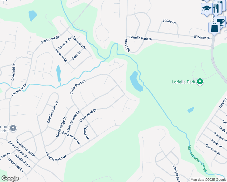 map of restaurants, bars, coffee shops, grocery stores, and more near 10917 Holleybrooke Drive in Spotsylvania