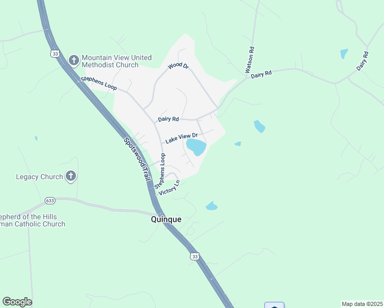 map of restaurants, bars, coffee shops, grocery stores, and more near 95 Lake View Court in Ruckersville