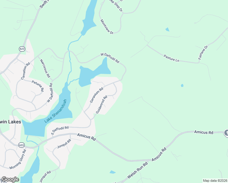 map of restaurants, bars, coffee shops, grocery stores, and more near 273 Goldenrod Road in Ruckersville