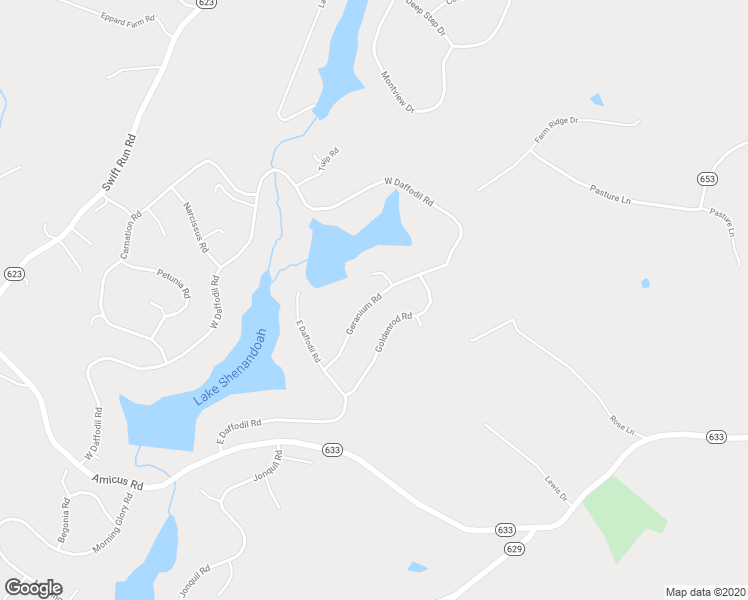 map of restaurants, bars, coffee shops, grocery stores, and more near 208 Geranium Road in Ruckersville
