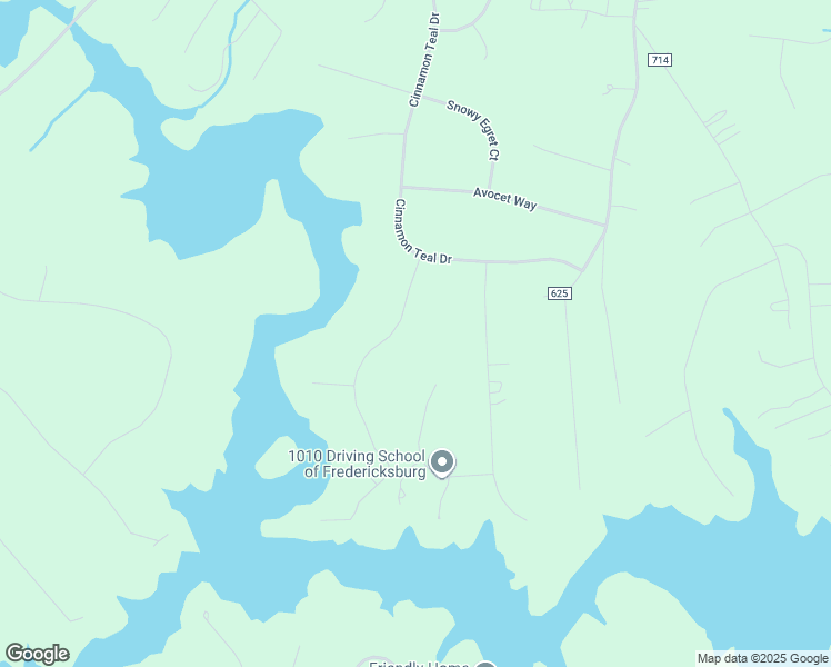 map of restaurants, bars, coffee shops, grocery stores, and more near 10617 Gannett Lane in Spotsylvania Courthouse