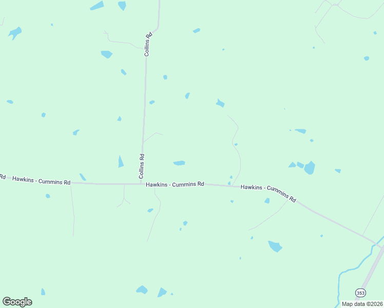 map of restaurants, bars, coffee shops, grocery stores, and more near 942 Hawkins - Cummins Road in Paris