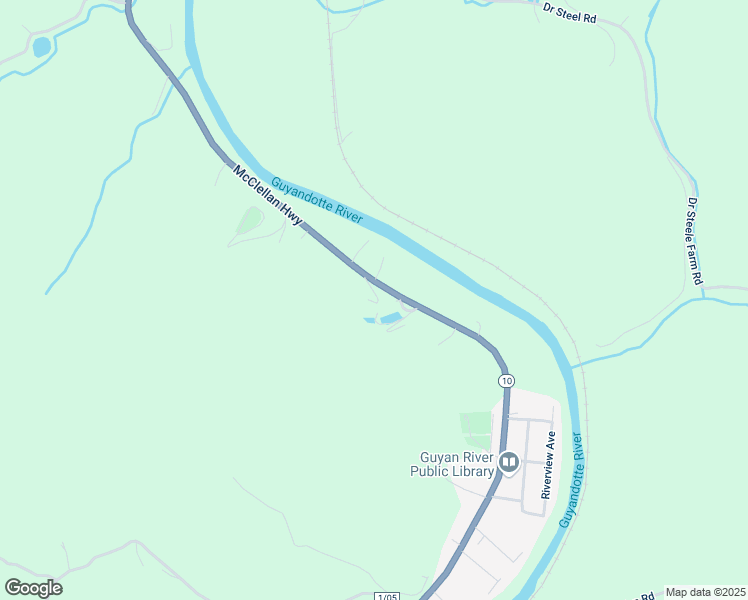 map of restaurants, bars, coffee shops, grocery stores, and more near McClellan Highway in Branchland