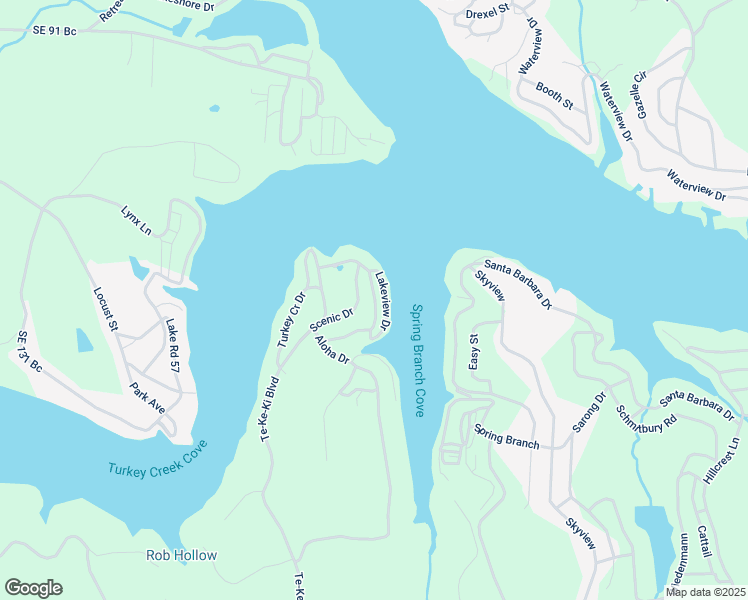 map of restaurants, bars, coffee shops, grocery stores, and more near Lakewood Drive in Benton