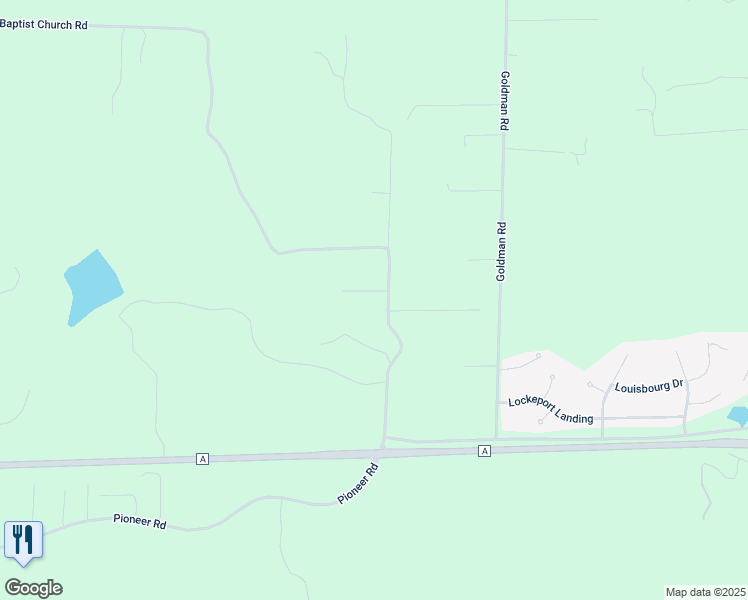 map of restaurants, bars, coffee shops, grocery stores, and more near 4442 Highland Baptist Church Road in Hillsboro