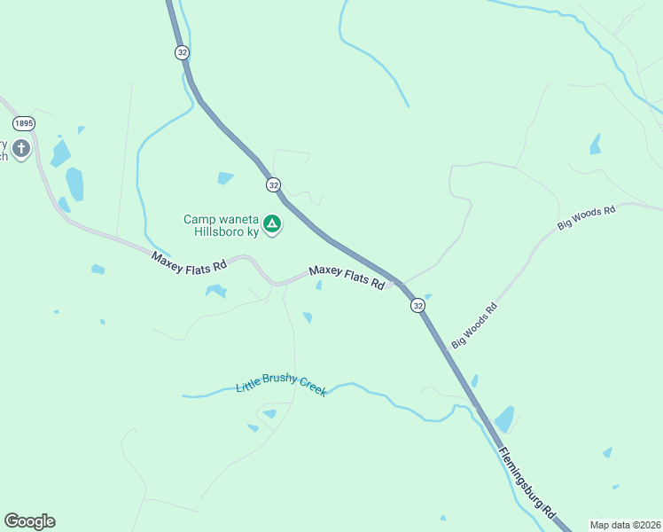 map of restaurants, bars, coffee shops, grocery stores, and more near 184 Maxey Flats Road in Hillsboro