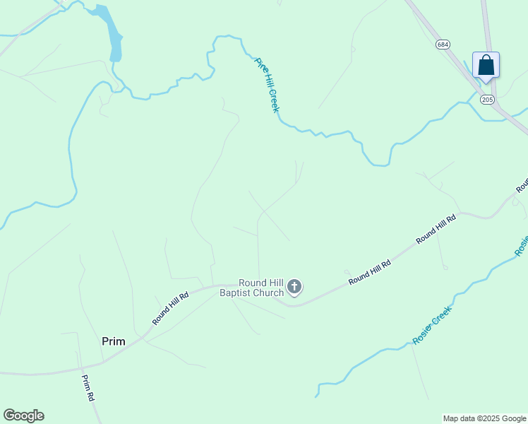 map of restaurants, bars, coffee shops, grocery stores, and more near 16361 Forest Lane in King George
