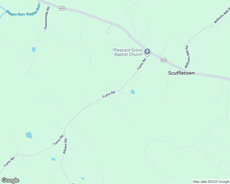 map of restaurants, bars, coffee shops, grocery stores, and more near 3310 Toms Road in Barboursville