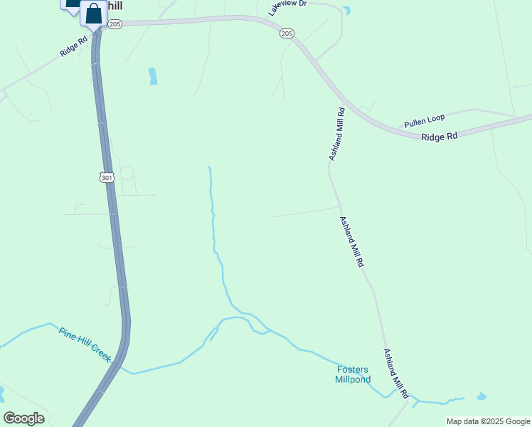 map of restaurants, bars, coffee shops, grocery stores, and more near 12251 Carver Lane in King George