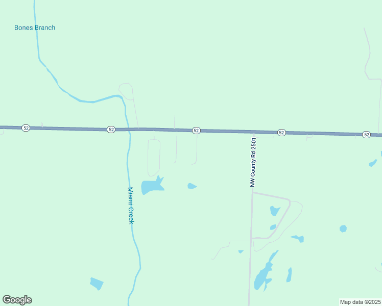 map of restaurants, bars, coffee shops, grocery stores, and more near 2384 Northwest County Road 2761 in Butler