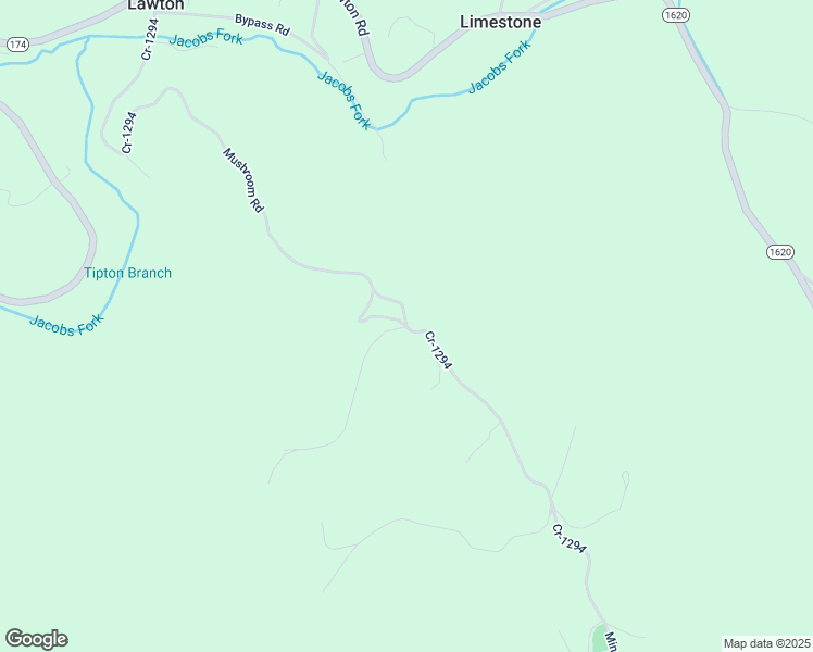 map of restaurants, bars, coffee shops, grocery stores, and more near Mushroom Road in Olive Hill