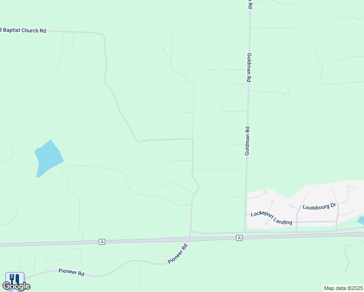 map of restaurants, bars, coffee shops, grocery stores, and more near 4448 Highland Baptist Church Road in Hillsboro