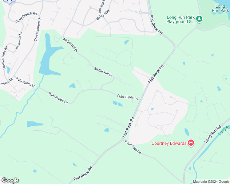 map of restaurants, bars, coffee shops, grocery stores, and more near 17209 Polo Fields Lane in Louisville