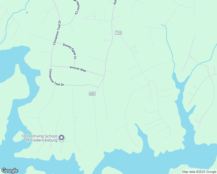 map of restaurants, bars, coffee shops, grocery stores, and more near 10933 Ashby Drive in Fredericksburg
