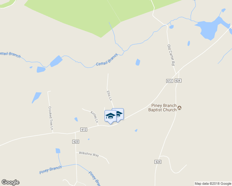 map of restaurants, bars, coffee shops, grocery stores, and more near 9011 Ellis Lane in Spotsylvania