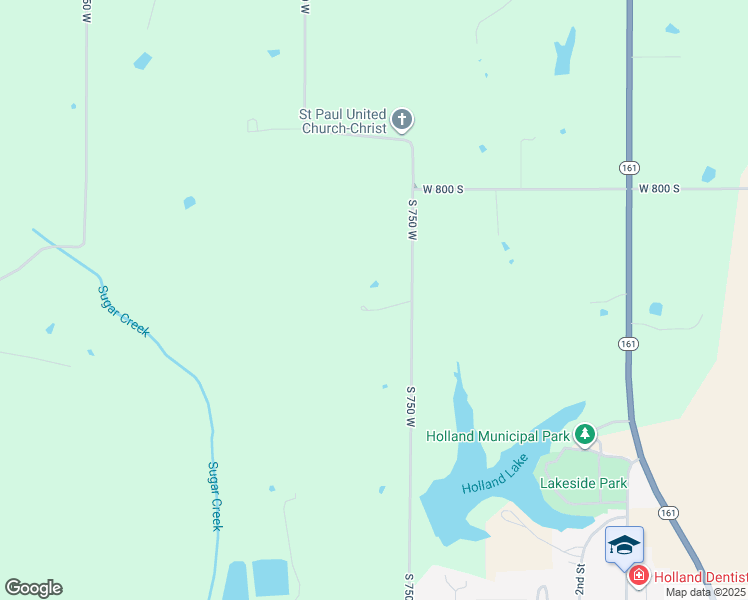 map of restaurants, bars, coffee shops, grocery stores, and more near 8251 South 750 West in Holland
