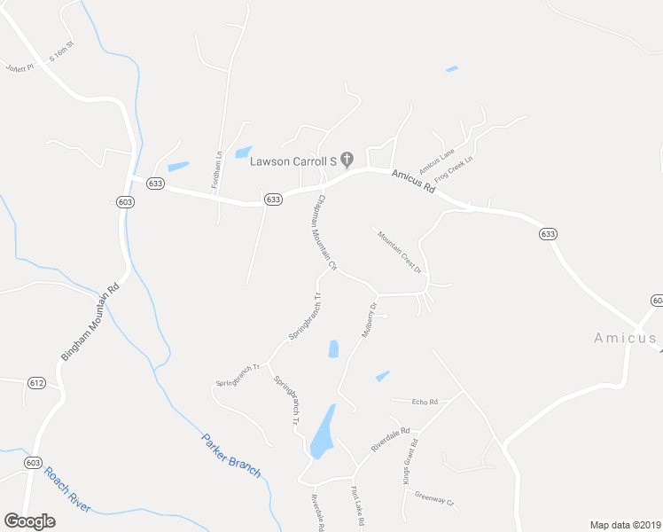 map of restaurants, bars, coffee shops, grocery stores, and more near 2 Springbranch Tr in Stanardsville