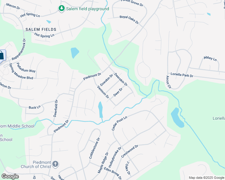 map of restaurants, bars, coffee shops, grocery stores, and more near 10906 Buckskin Lane in Fredericksburg