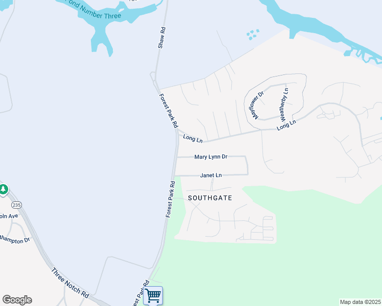 map of restaurants, bars, coffee shops, grocery stores, and more near 47908 Mary Lynn Drive in Lexington Park