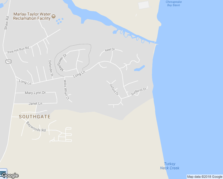 map of restaurants, bars, coffee shops, grocery stores, and more near 21533 Oxford Drive in Lexington Park
