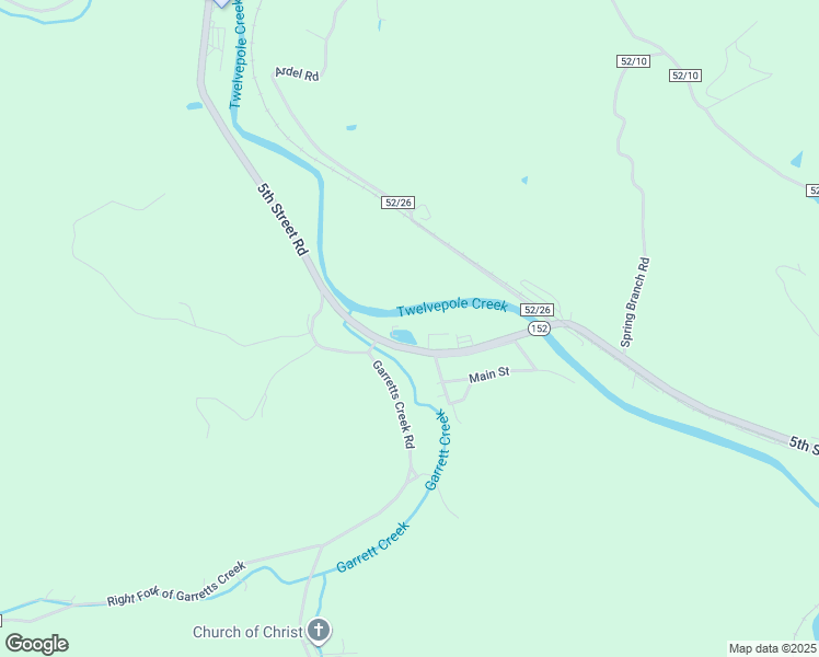 map of restaurants, bars, coffee shops, grocery stores, and more near 6999 Highway 152 in Wayne