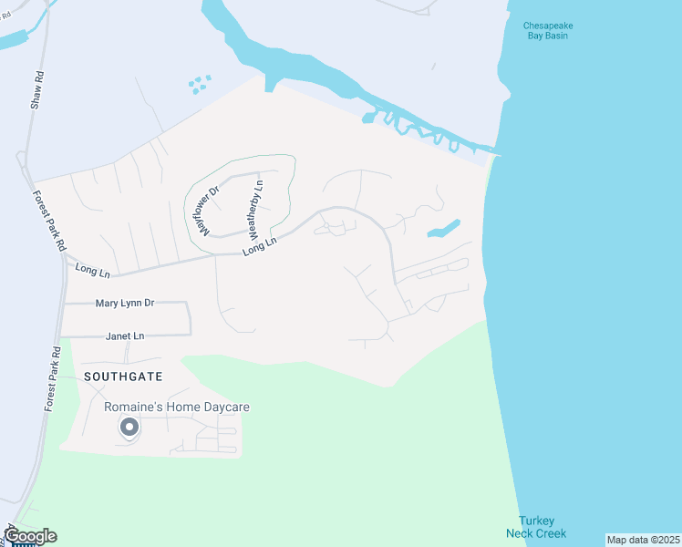 map of restaurants, bars, coffee shops, grocery stores, and more near 21565 Oxford Drive in Lexington Park