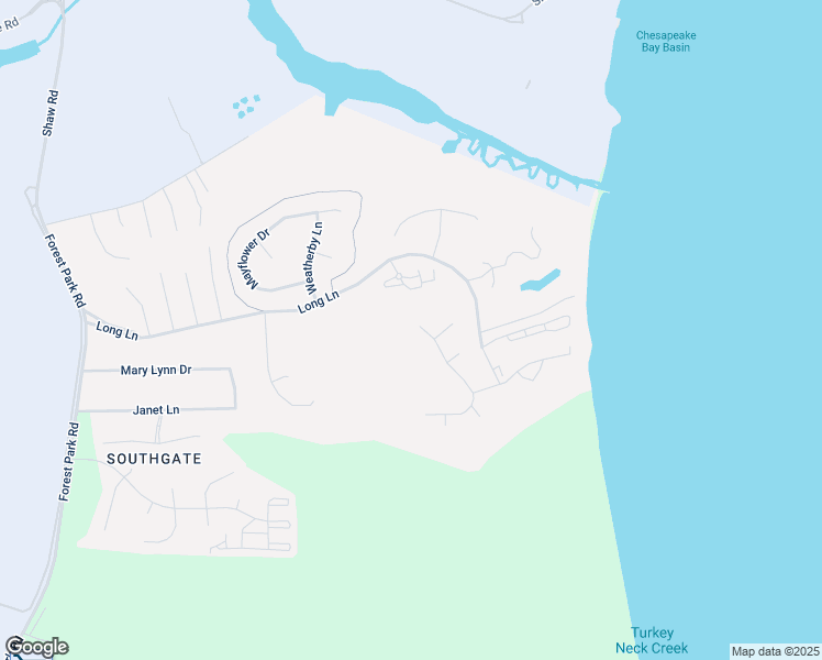 map of restaurants, bars, coffee shops, grocery stores, and more near 21567 Oxford Drive in Lexington Park