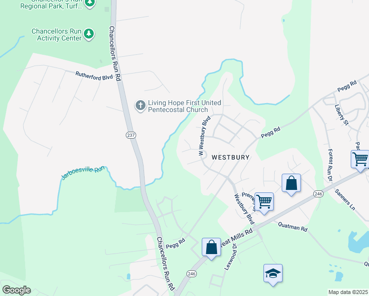 map of restaurants, bars, coffee shops, grocery stores, and more near 45922 Bolden Court in Lexington Park