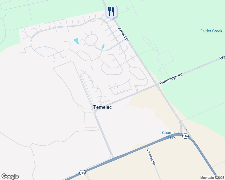 map of restaurants, bars, coffee shops, grocery stores, and more near 195 Mexican Flag Way in Sonoma