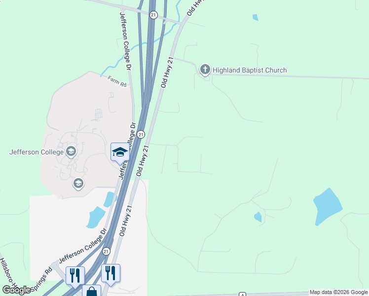 map of restaurants, bars, coffee shops, grocery stores, and more near 5057 Cody Trail in Hillsboro