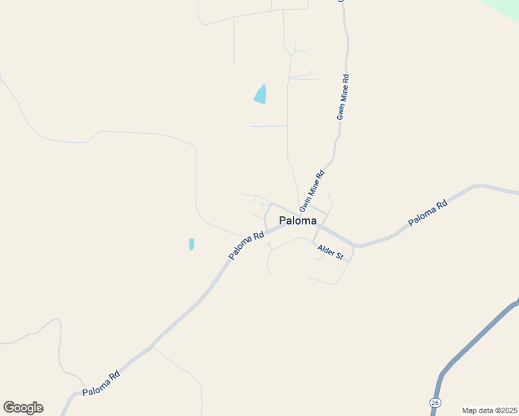 map of restaurants, bars, coffee shops, grocery stores, and more near 6333 Main Street in Valley Springs