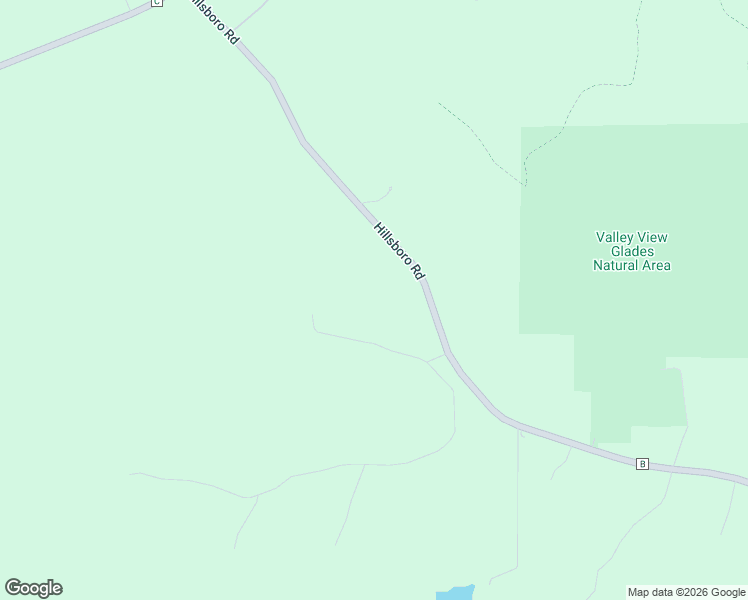 map of restaurants, bars, coffee shops, grocery stores, and more near 6465 State Road B in Hillsboro