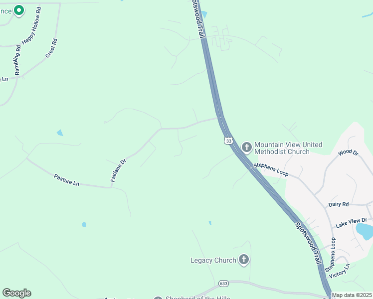 map of restaurants, bars, coffee shops, grocery stores, and more near 107 Christina Lane in Stanardsville