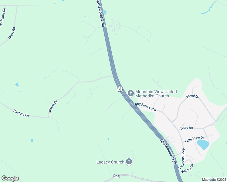 map of restaurants, bars, coffee shops, grocery stores, and more near 11868 Spotswood Trail in Ruckersville
