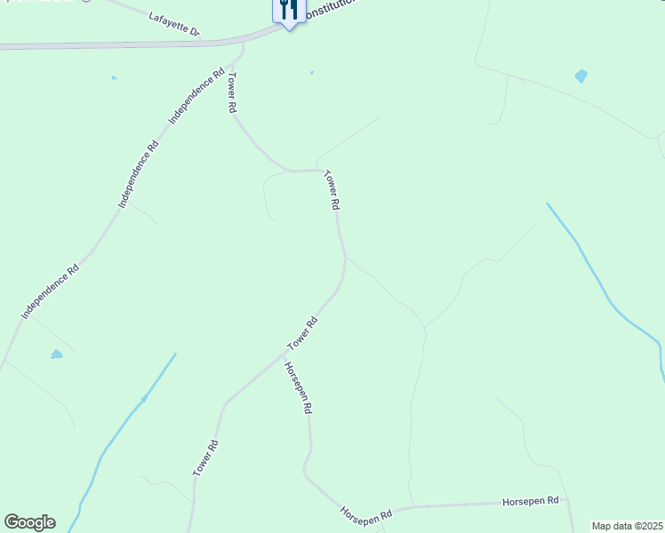 map of restaurants, bars, coffee shops, grocery stores, and more near 10468 Tower Road in Unionville