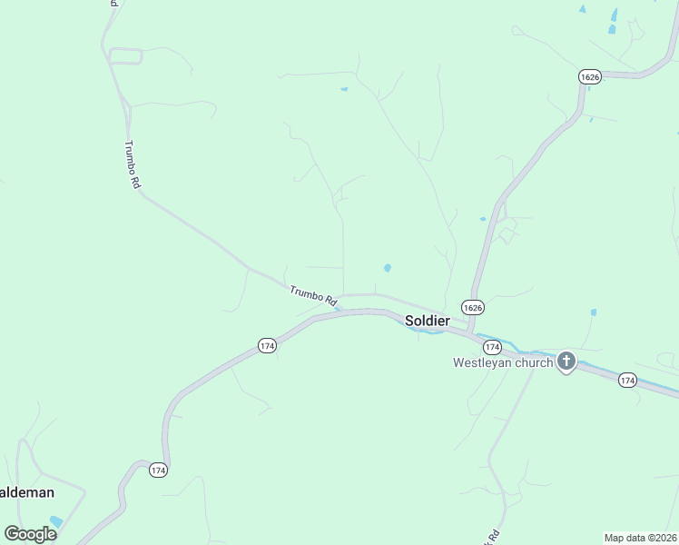 map of restaurants, bars, coffee shops, grocery stores, and more near 1068-1156 Trumbo Hill Road in Olive Hill