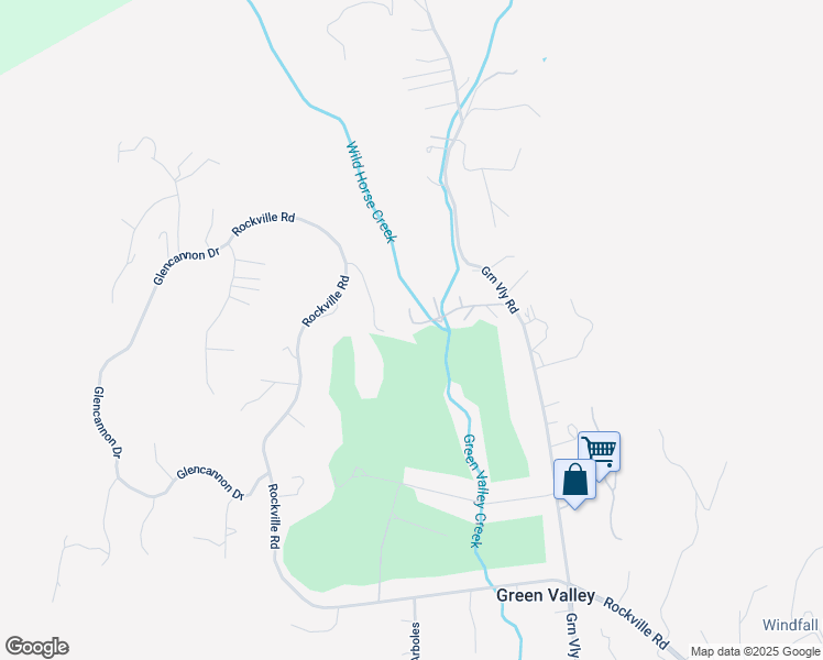 map of restaurants, bars, coffee shops, grocery stores, and more near 29 Twin Creeks Drive in Fairfield