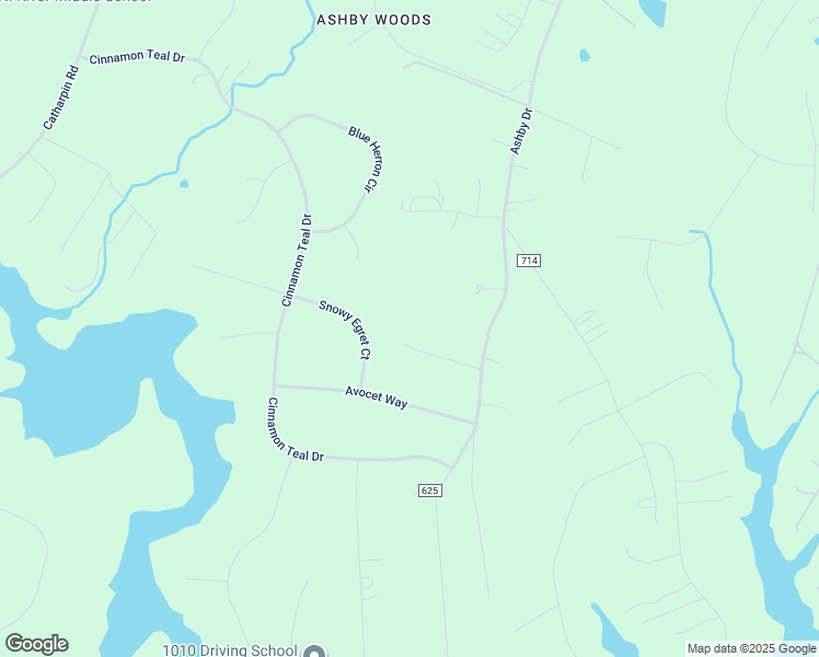 map of restaurants, bars, coffee shops, grocery stores, and more near 7915 Ray Lane in Fredericksburg