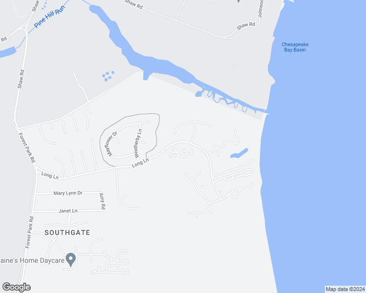 map of restaurants, bars, coffee shops, grocery stores, and more near 48295 Picketts Harbor Court in Lexington Park