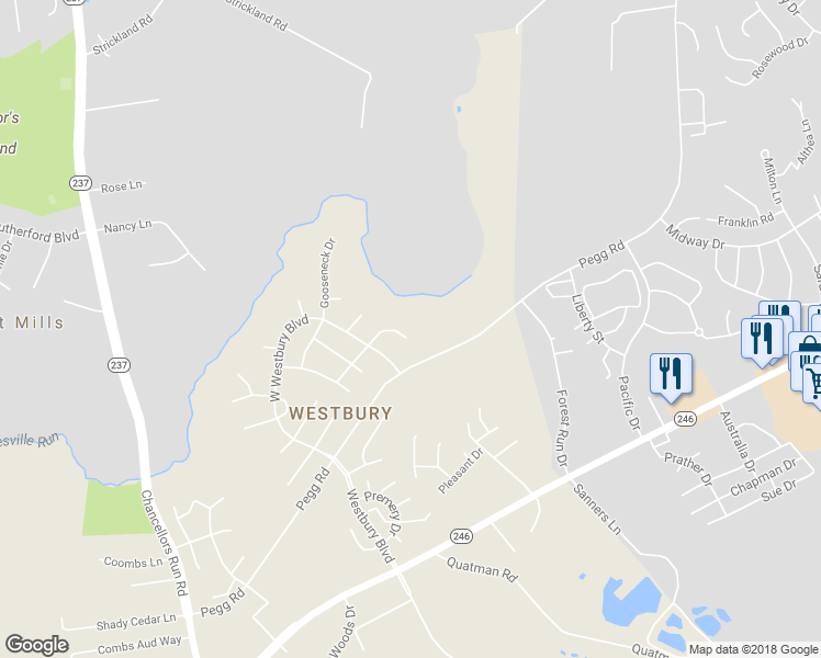 map of restaurants, bars, coffee shops, grocery stores, and more near 46108 Saltmarsh Court in Lexington Park