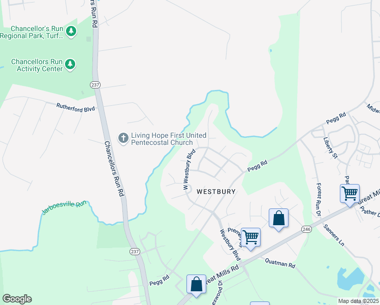 map of restaurants, bars, coffee shops, grocery stores, and more near 46053 Westbury Boulevard West in Lexington Park
