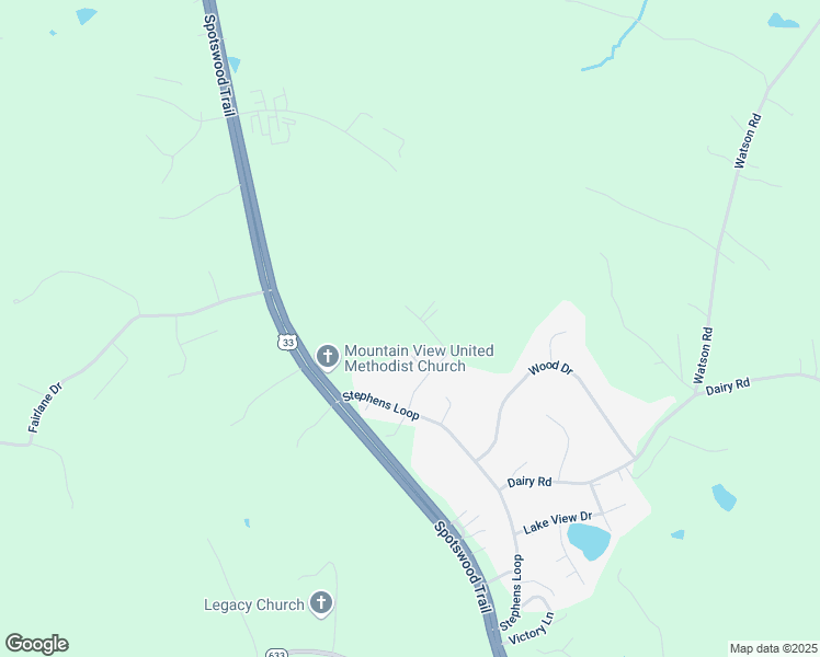 map of restaurants, bars, coffee shops, grocery stores, and more near 132-198 Thomas Court in Ruckersville