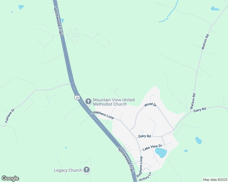 map of restaurants, bars, coffee shops, grocery stores, and more near 132 Thomas Court in Ruckersville