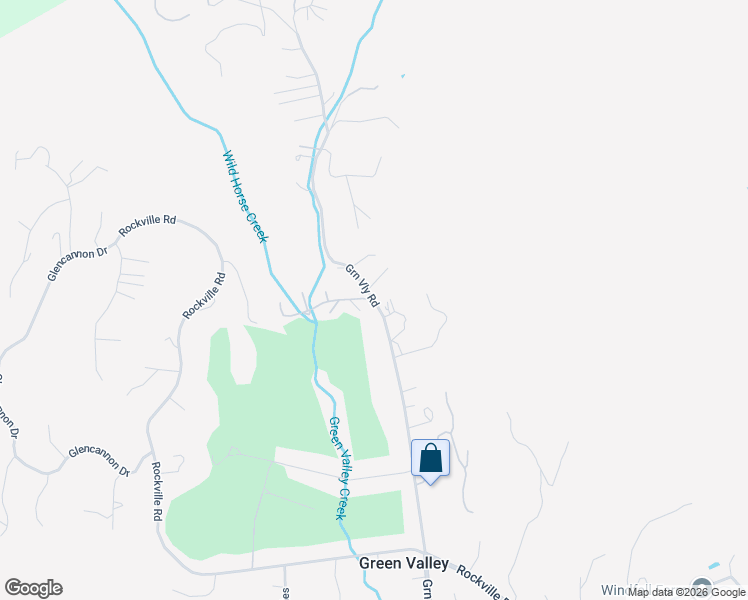 map of restaurants, bars, coffee shops, grocery stores, and more near Green Valley Rd & Twin Creeks Dr in Fairfield