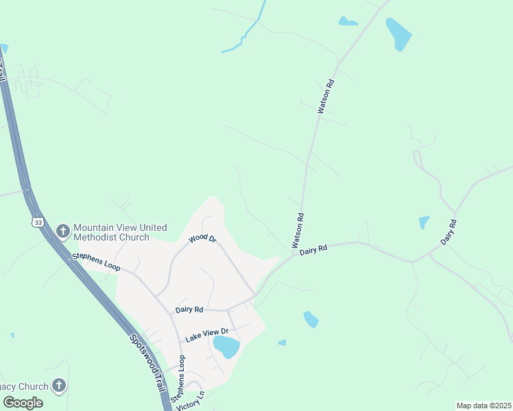 map of restaurants, bars, coffee shops, grocery stores, and more near 154 Kenny Lane in Ruckersville