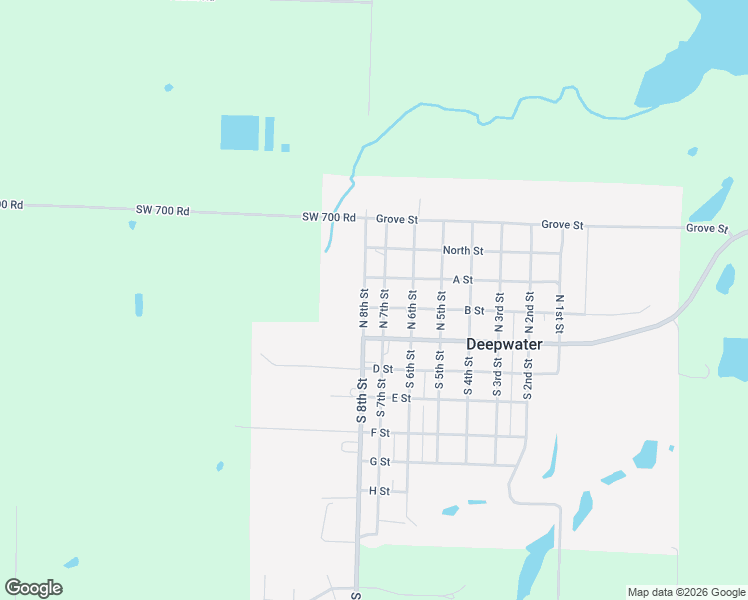 map of restaurants, bars, coffee shops, grocery stores, and more near 701-799 B Street in Deepwater