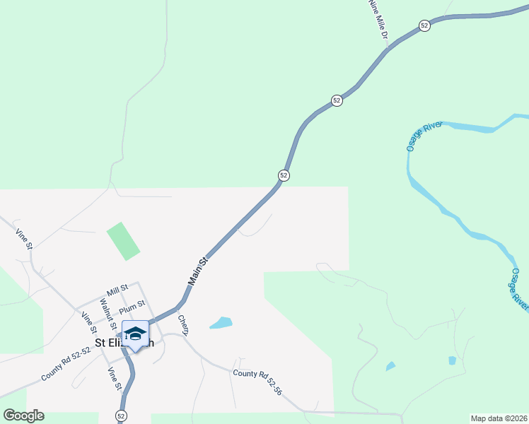 map of restaurants, bars, coffee shops, grocery stores, and more near 58-236 Doerhoff Lane in St. Elizabeth